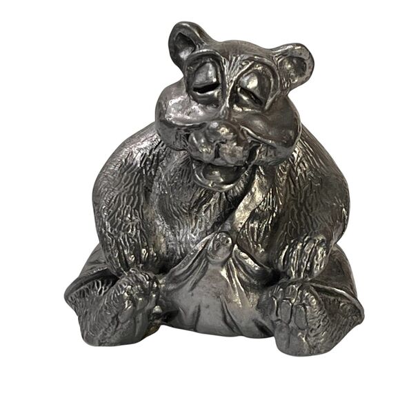 Disney Big Al Country Bear Jamboree Metal Figurine Disneyland 1974 Signed Heavy - Picture 4 of 12